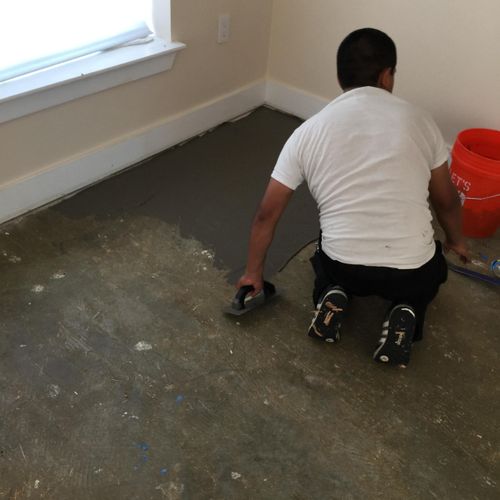 leveling prior to installation