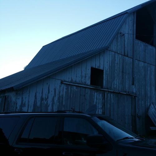 barn roof we did in 2000 