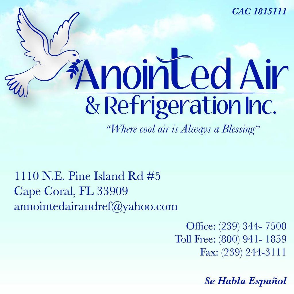 Annointed Air & Refrigeration, Inc.