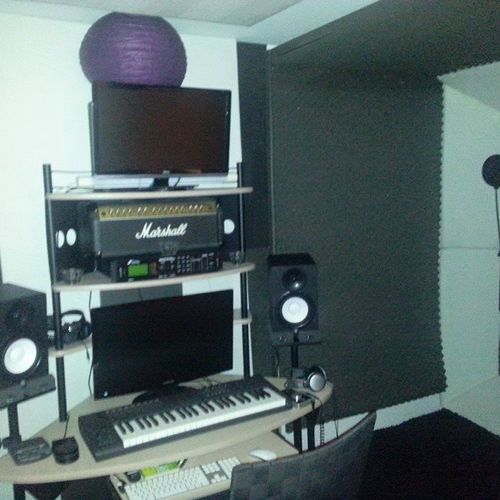 Studio Setup and Vocal Booth