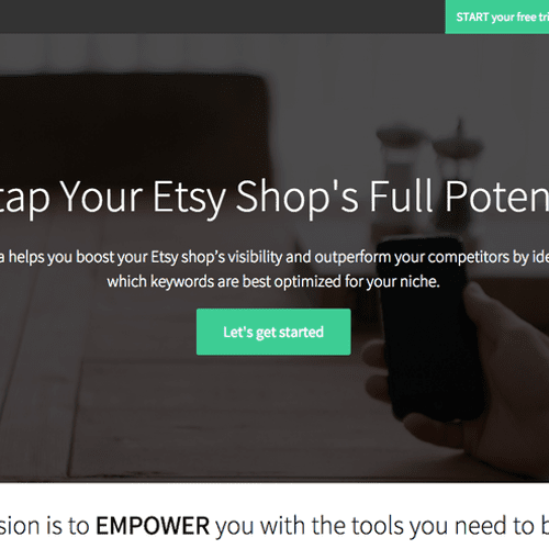 Agorema is a Keyword Research tool for the Etsy ma