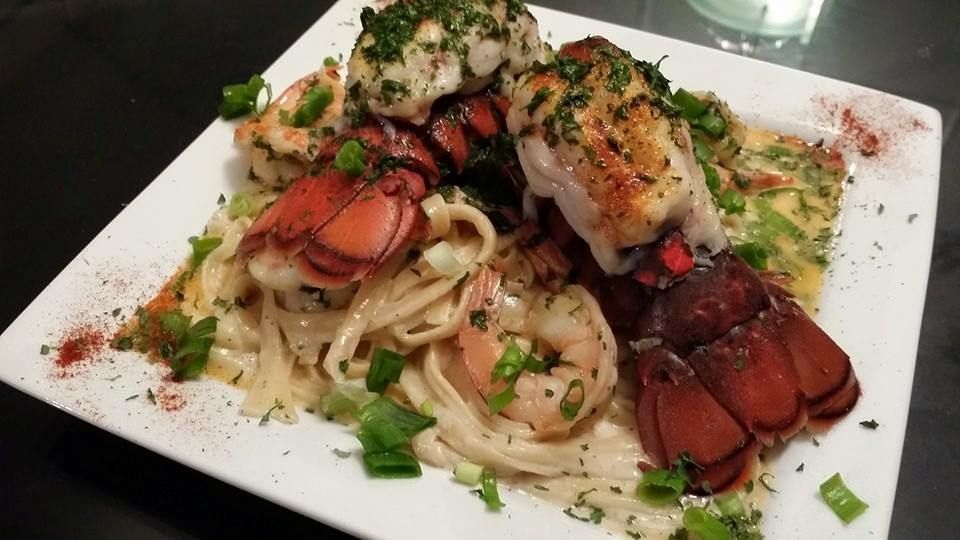 Lobster & Shrimp Fettuccini Alfredo