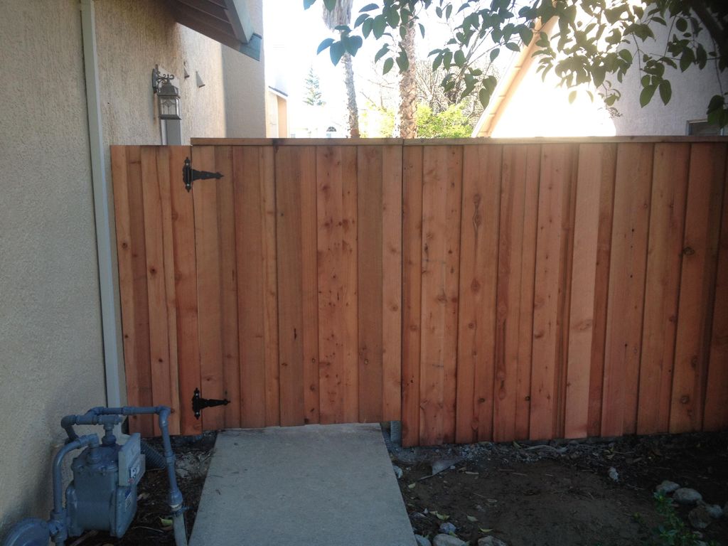 One of the nicer style of fences...