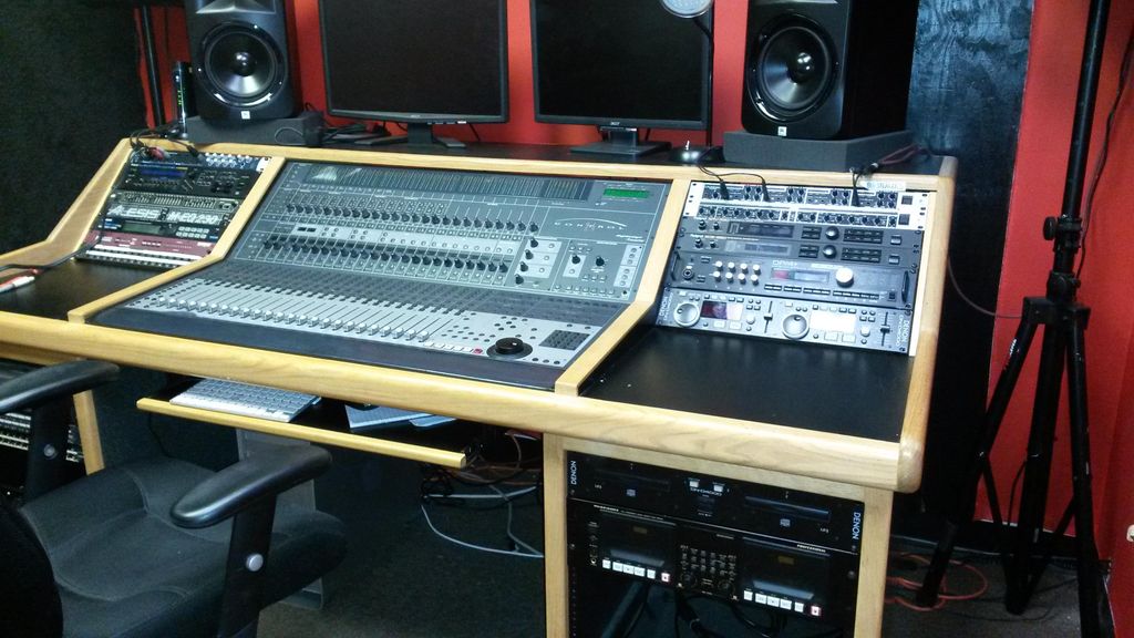 Our studio console, the Control 24