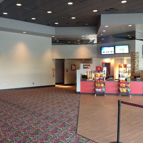 Movie Theatre, setup monitors and POS system