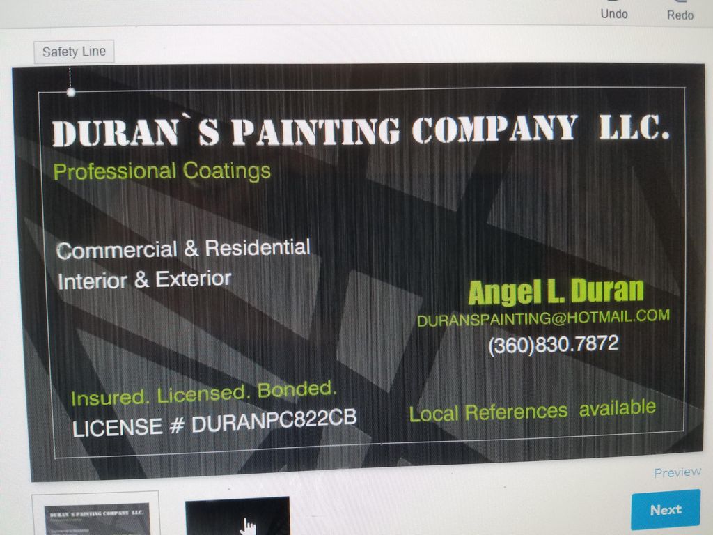 DURAN'S PAINTING COMPANY LLC.
