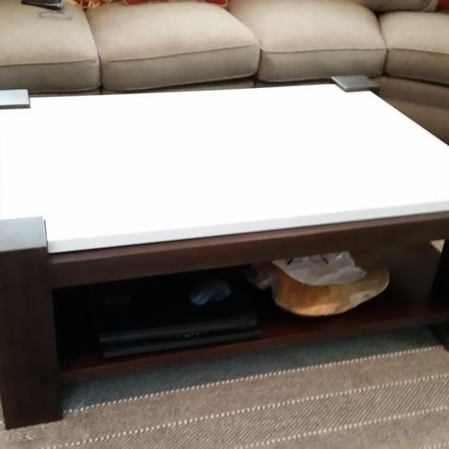 coffee table designed and manufactured to order.
