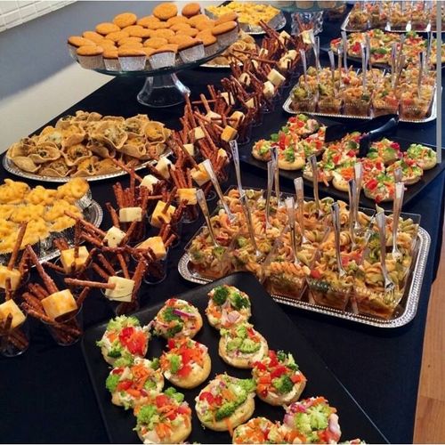 Appetizers for Women's Social Event