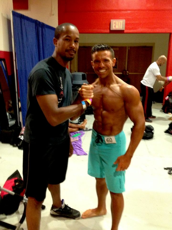 one of my clients at his second Men's Physique com