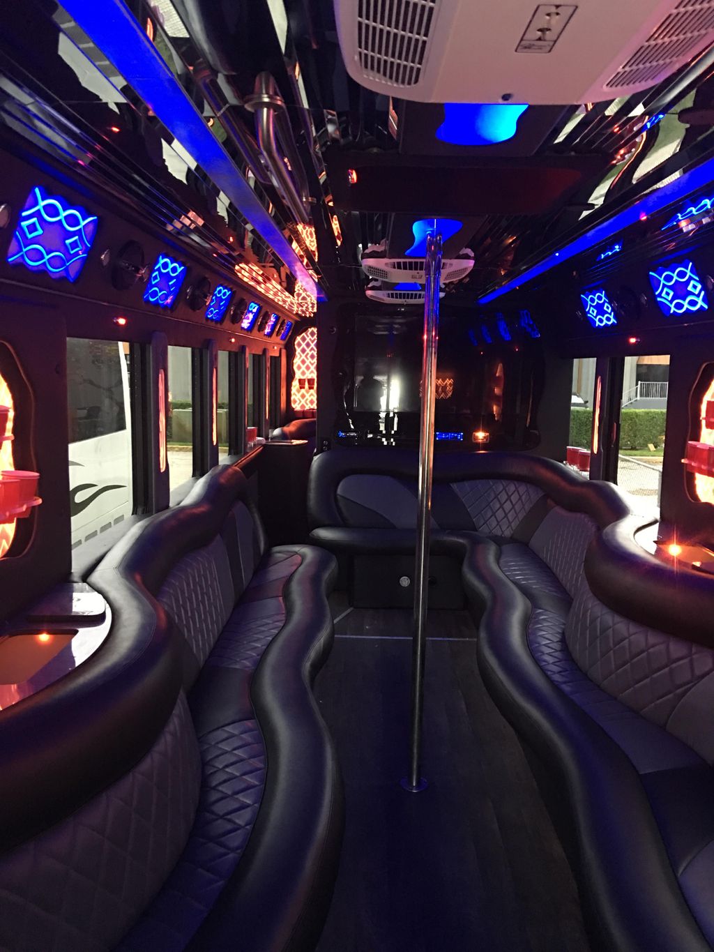 40 Passenger limo party bus
