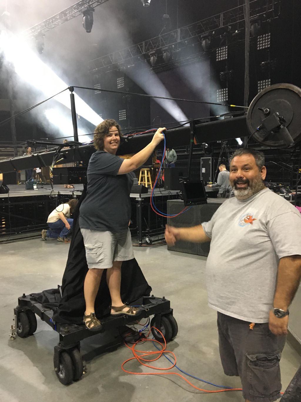 cameras on jobs...great crew