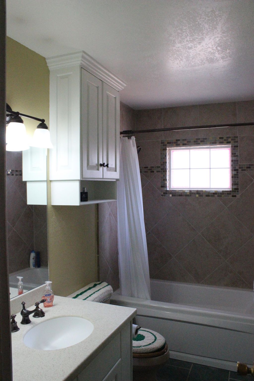 This was a bathroom remodle completed by us. We ha