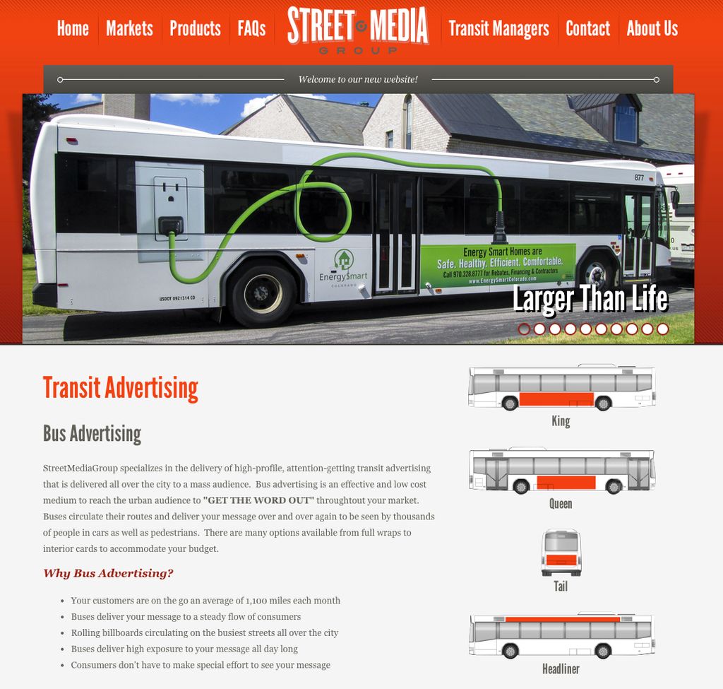Custom Drupal website for our client - Street Medi