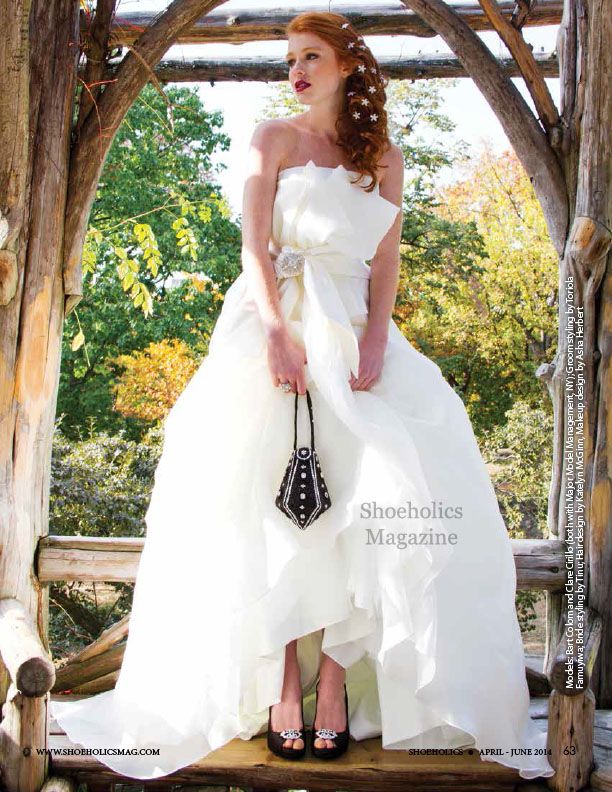 elegant wedding hair with flower accessory