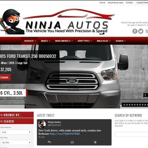 Vehicle Inventory site for local car dealerships i