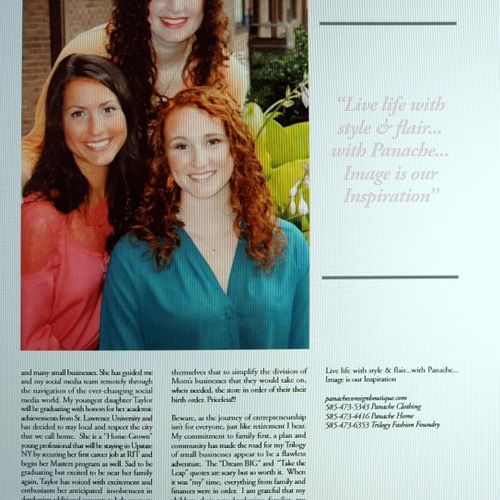 Published In Rochester Woman Online Magazine