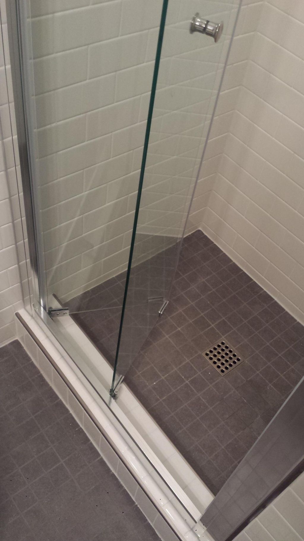 Custom tile shower