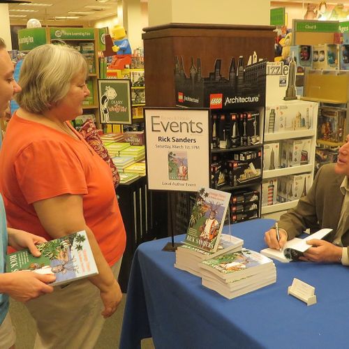 Book signing at Barnes and Noble Booksellers
