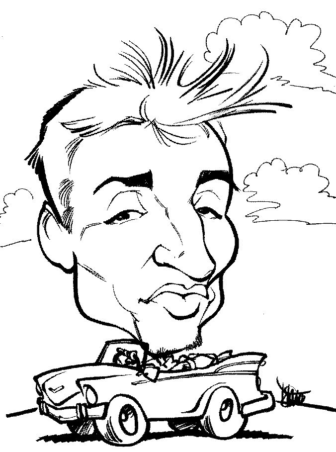 Drawing 20 per hour in Black and white or 10 per h