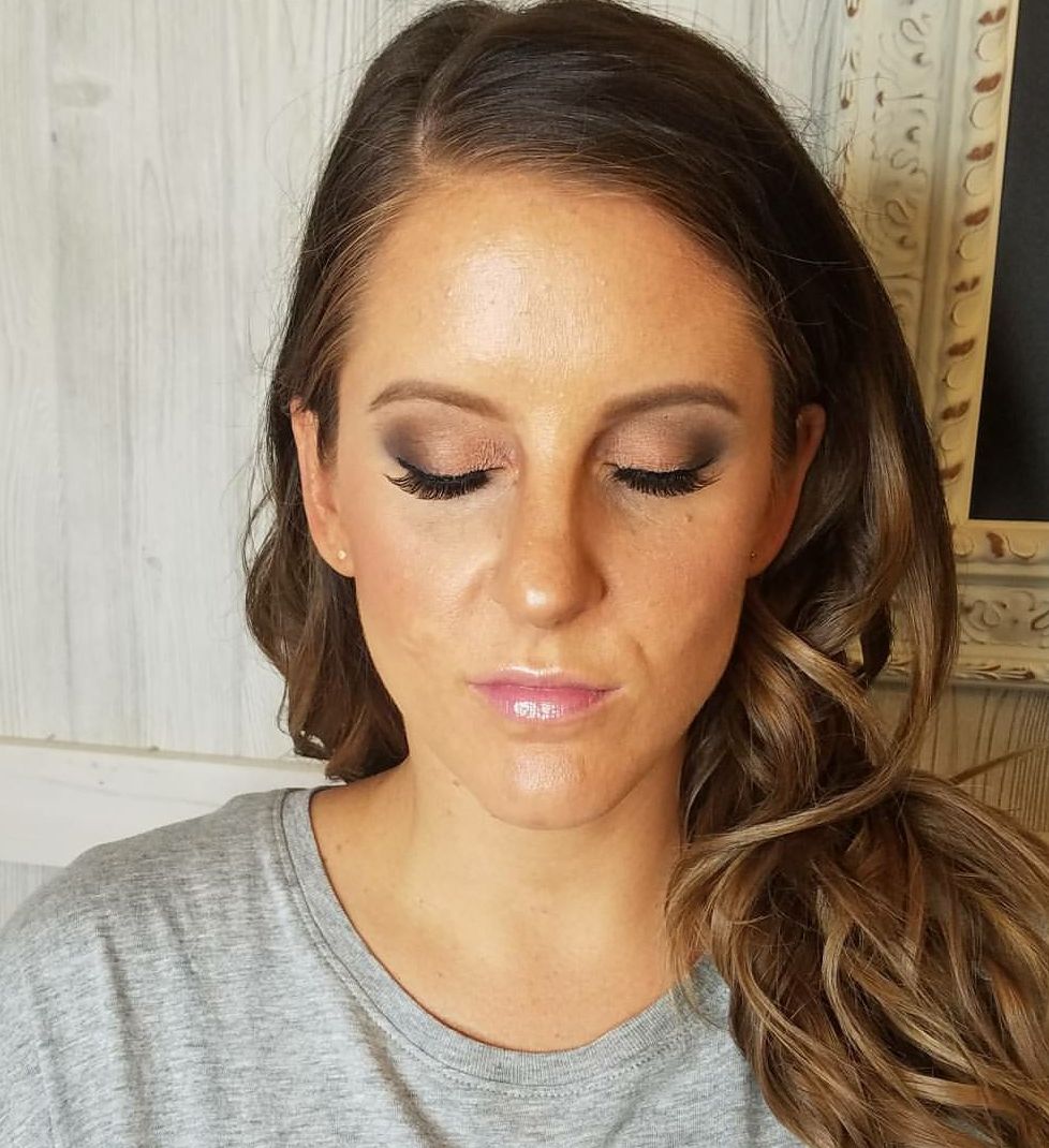 Soft smokey bridal makeup. ❤