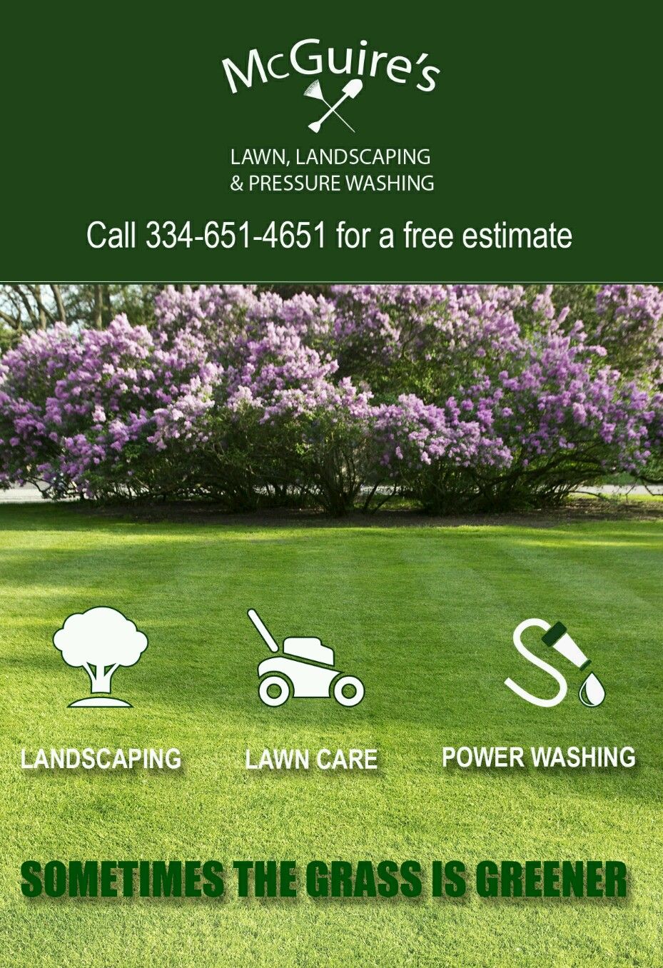 McGuire's Lawn, Landscaping & Pressure Washing