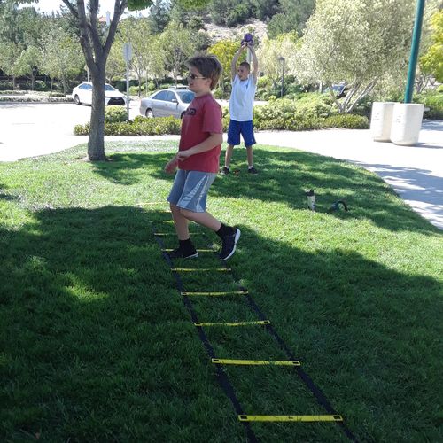 Agility training for youth.