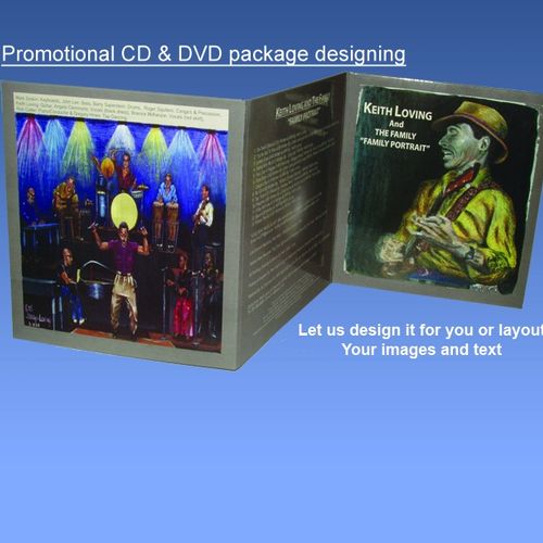 CD Album Duplication, Package Design & Printing