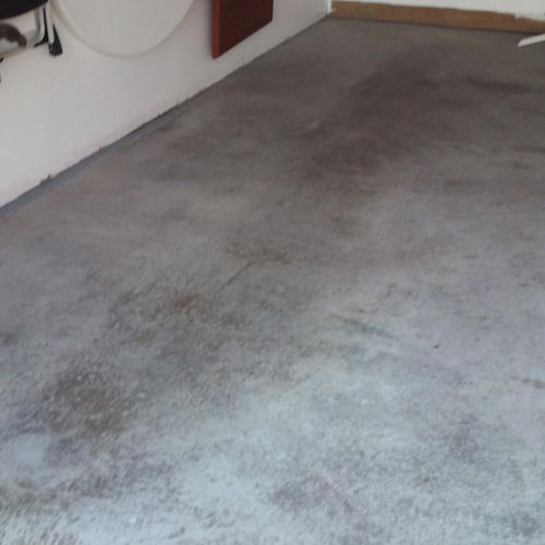 Before - Garage Floor