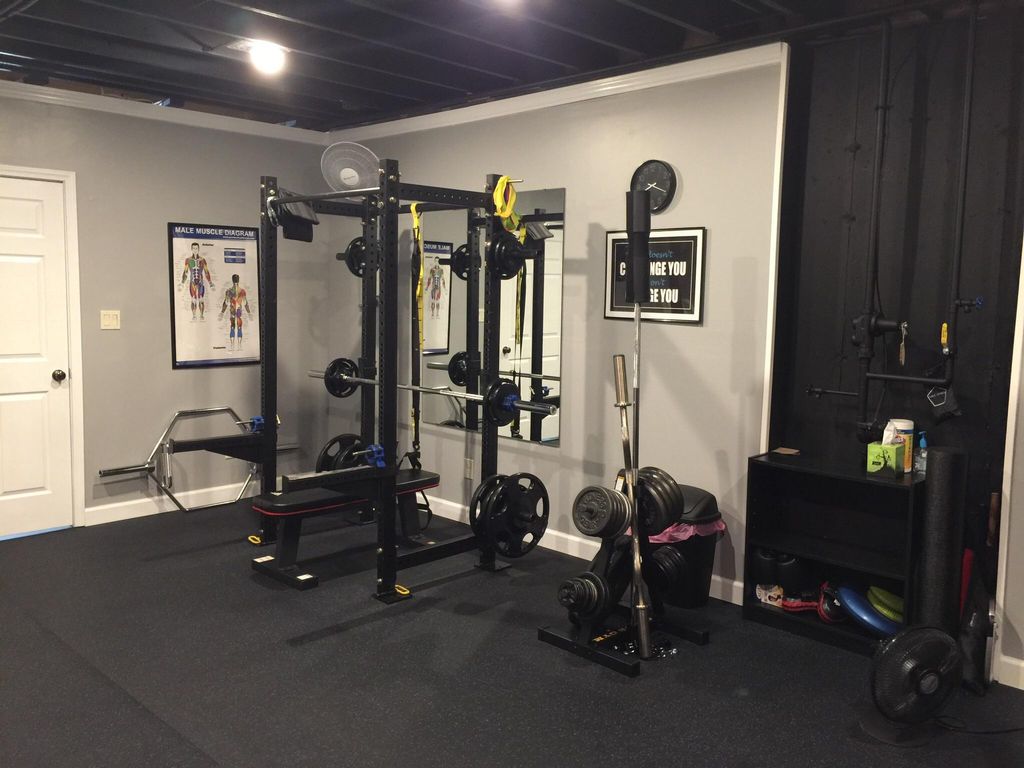 My home gym for you to use with me.