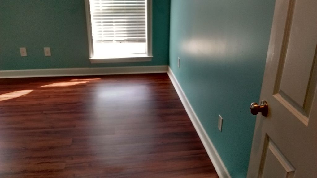 After color change and new floor installation