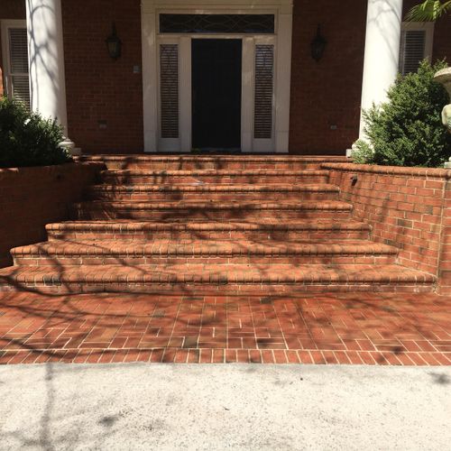 After - Brick Entry 