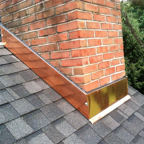 we fix your chimney flashing and chimney caps