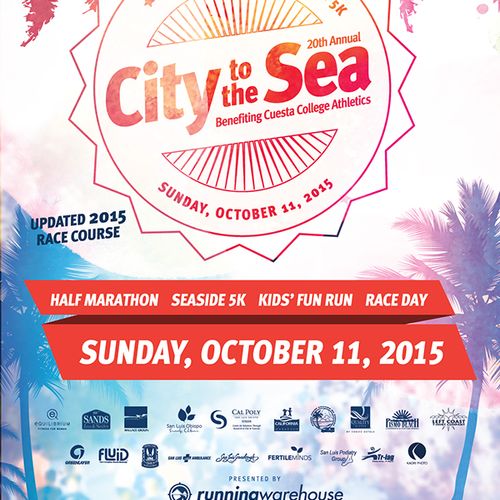 City to the Sea - Identity and poster design
