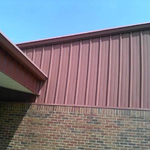Church Metal Building Roof and Siding Replacement 