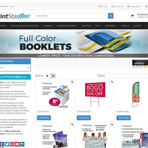 E-Commerce website design, mobile web design and m