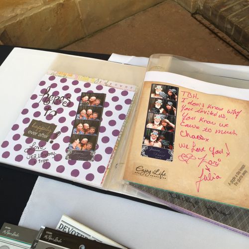 Guests love the scrapbook album and is an entertai