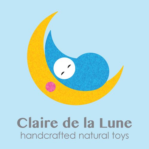 Logo design for Claire de la Lune, a business that