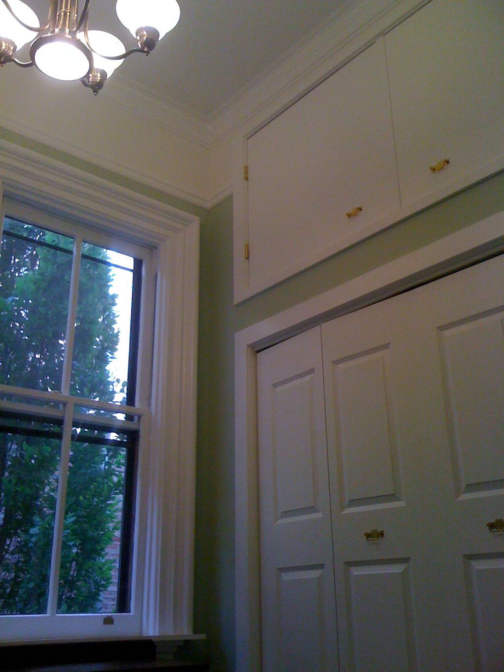 den,fabricated storage closet as well as added ori