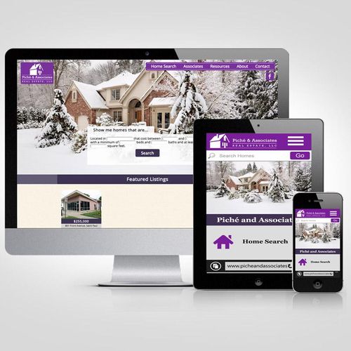 Website for Piche and Associates Real Estate