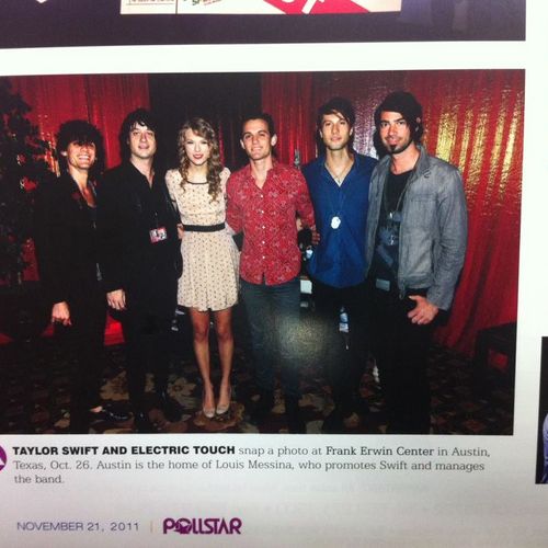 With TAYLOR SWIFT (Taken from Billboard Magazine)