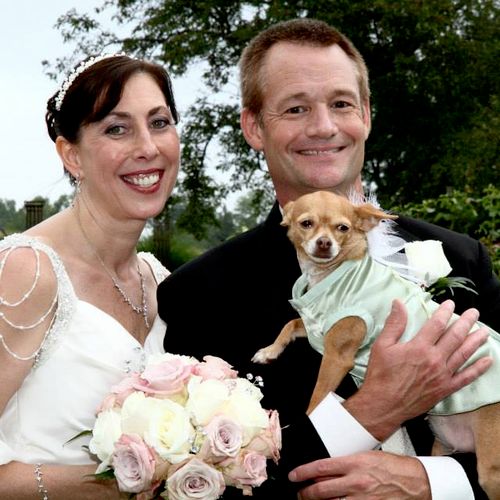 The Happy Couple (and Ring Bearer)