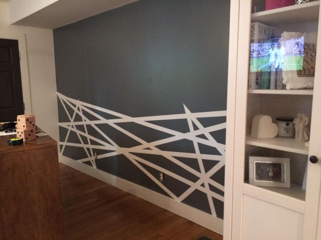 geometric paint pattern