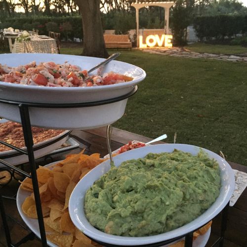 Housemade Guacamole and Chips with Salsa Fresca at