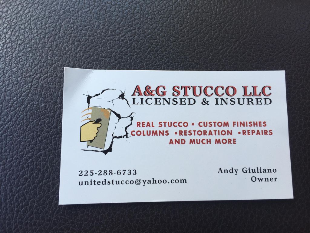 A&G Stucco/Plastering