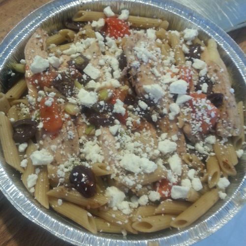 Greek Pasta w/Feta cheese & Kalamata olives