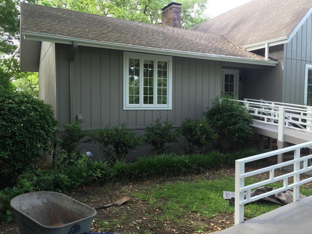 Before Picture of Joyscapes job.