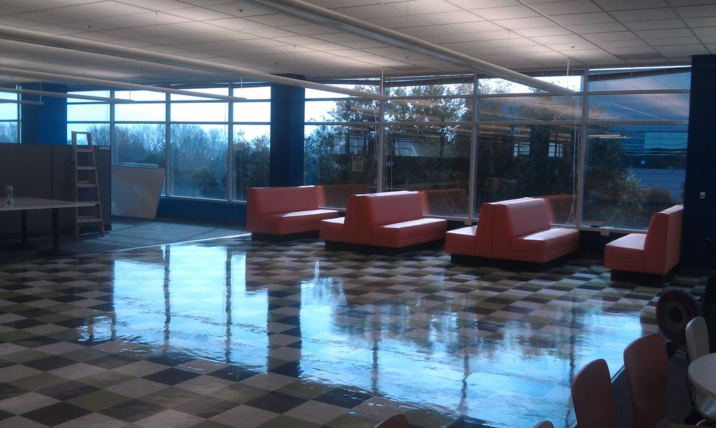 Fully Dried, freshly waxed.