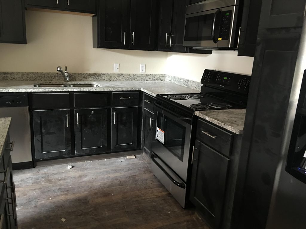 Final construction clean -before