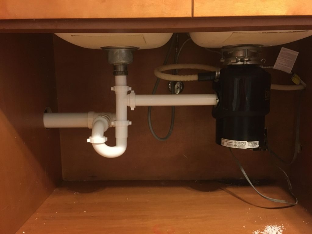 Garbage disposal installation