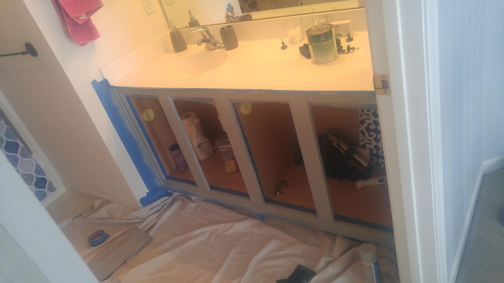 prepping for painting